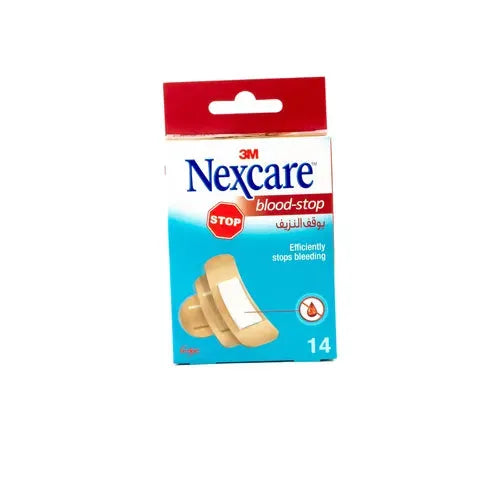 Nexcare Blood-Stop Bandages Assorted 14 Per Box