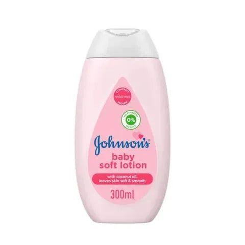Johnson's Baby Soft Lotion with Coconut Oil for Soft Smooth Skin 300Ml