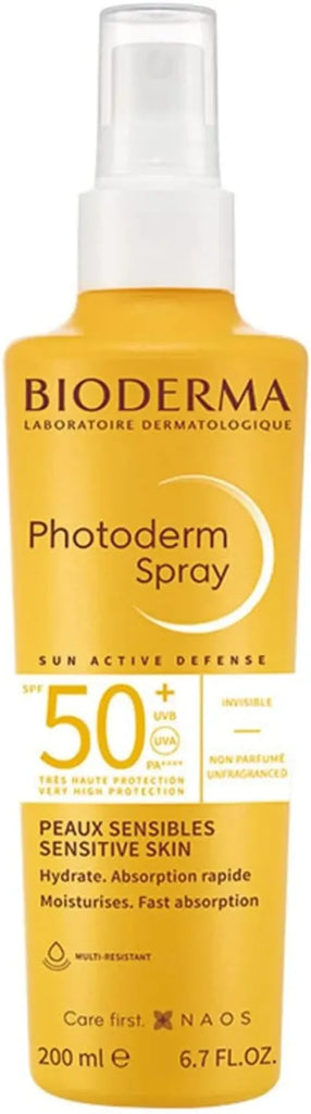 Bioderma Sensitive Skin Photoderm Spray Spf50+ 200 Ml