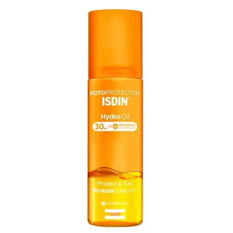 ISDIN Fotoprotector Hydro Body Tanning Oil with SPF 30 | 300 Ml