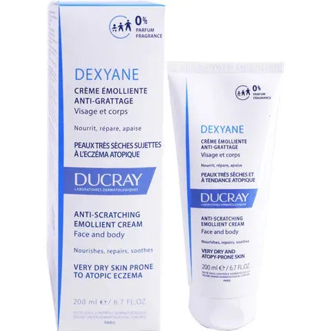Ducray Dexyane Anti-Scratching Emollient Cream Face & Body 200 Ml