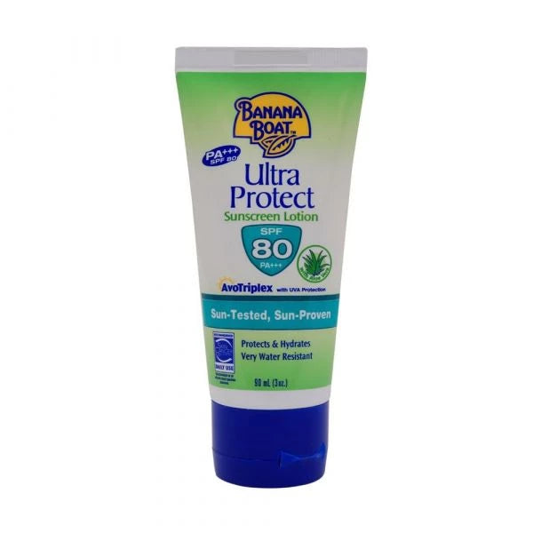 Banana Boat Ultra Protect Sunscreen Lotion SPF80 90 Ml