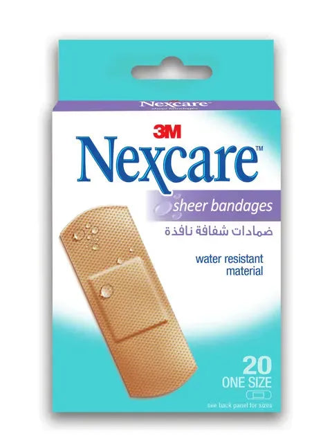Nexcare™ 3M Sheer Bandages 72X25Mm - 20 Pcs