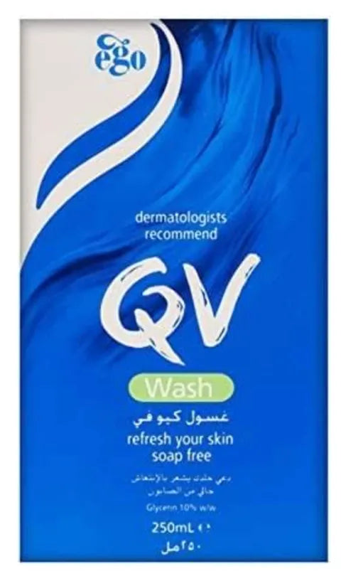 QV Face & Body Wash Soap-Free Sensitive Skin 250 Ml