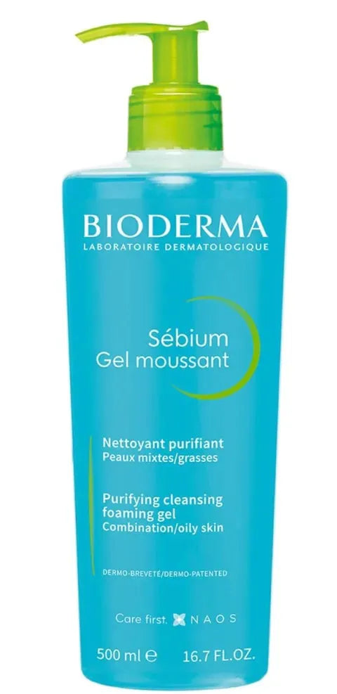 Bioderma Sebium Gel Moussant Face Wash 500 Ml
