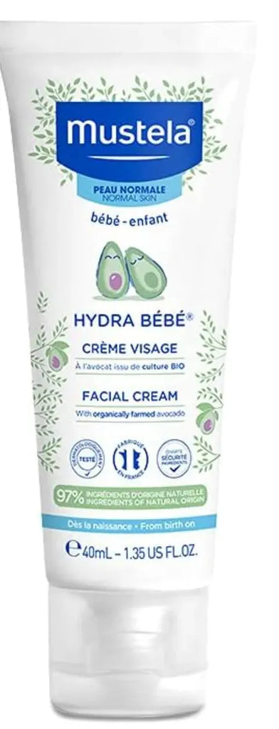 Mustela Hydra Bebe Face Cream 40 Ml