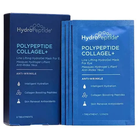 HydroPeptide Polypeptide Collagel+ Eye Mask 8 Anti-Wrinkle Pads