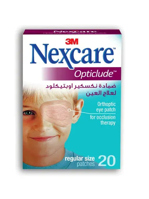 Nexcare Opticlude Orthoptic Eye Patch Regular Size 20/Box