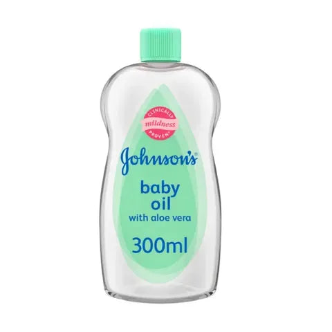 Johnson's Baby Oil with Aloe Vera 300 Ml