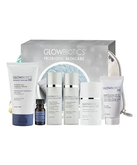 Glowbiotics Probiotics Skincare Active Acne Treatment Kit 6 Pieces