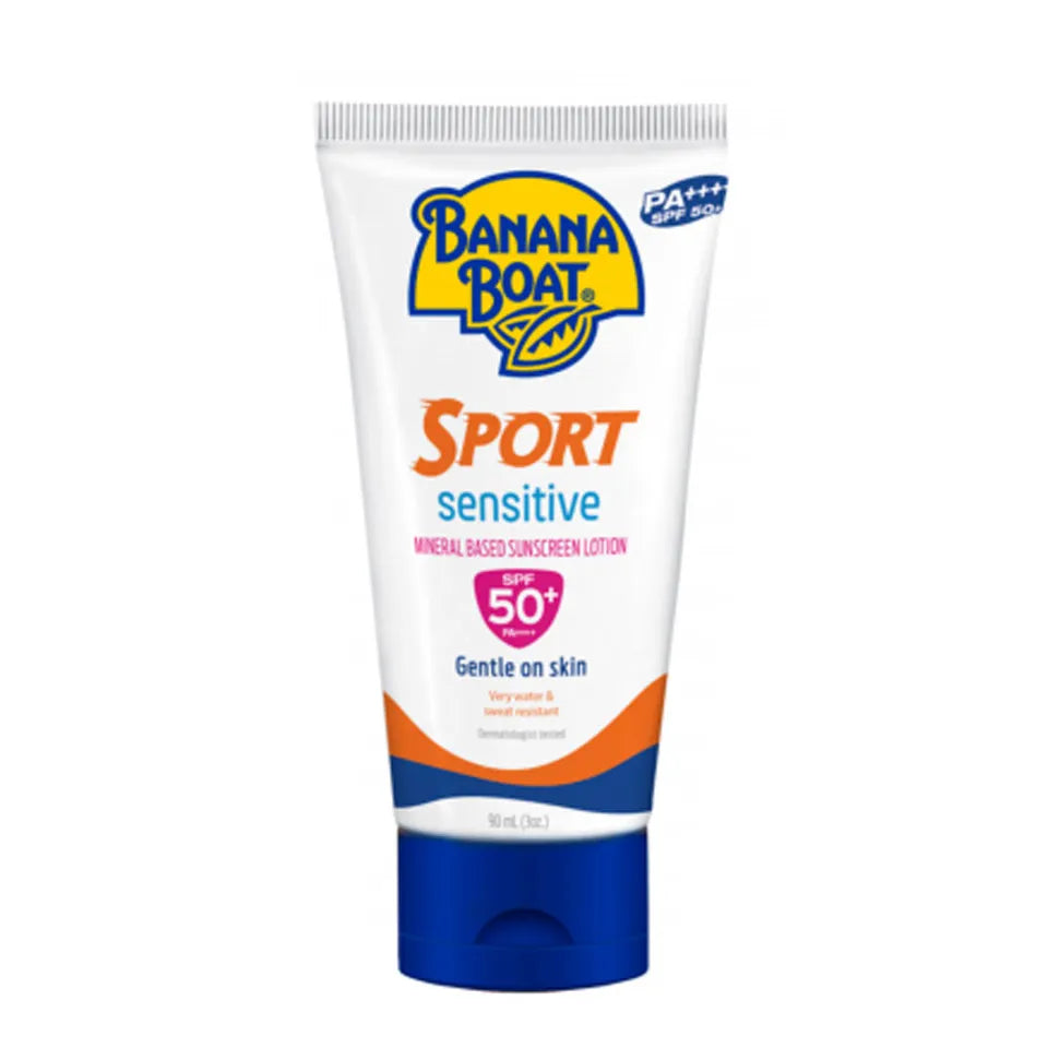 Banana Boat Sport Sensitive SPF50 Sunscreen Lotion 90Ml
