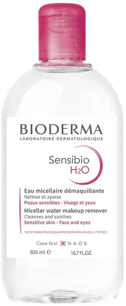Bioderma Sensibio Micellar Water Makeup Remover 500 Ml