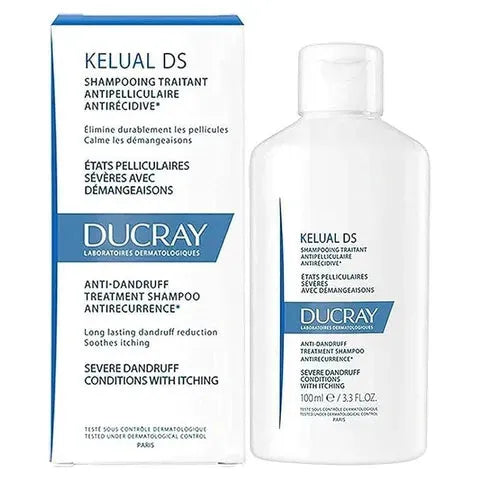 Ducray Kelual DS Anti-Dandruff Treatment Shampoo 100 Ml