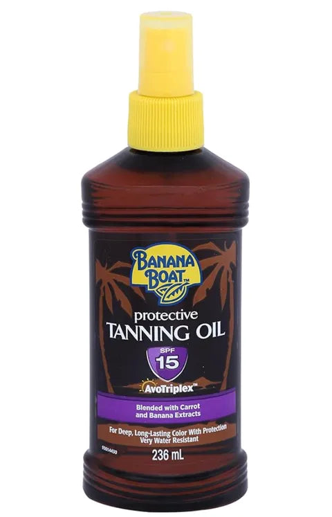 Banana Boat SPF15 Protective Tanning Oil 236 Ml